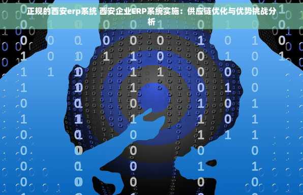 正规的西安erp系统 西安企业ERP系统实施：供应链优化与优势挑战分析