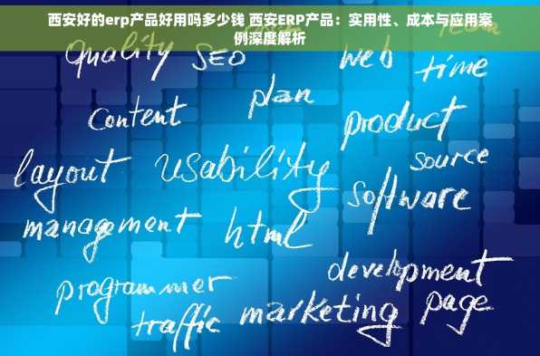 西安好的erp产品好用吗多少钱 西安ERP产品：实用性、成本与应用案例深度解析
