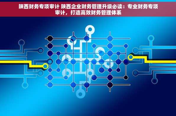 陕西财务专项审计 陕西企业财务管理升级必读：专业财务专项审计，打造高效财务管理体系