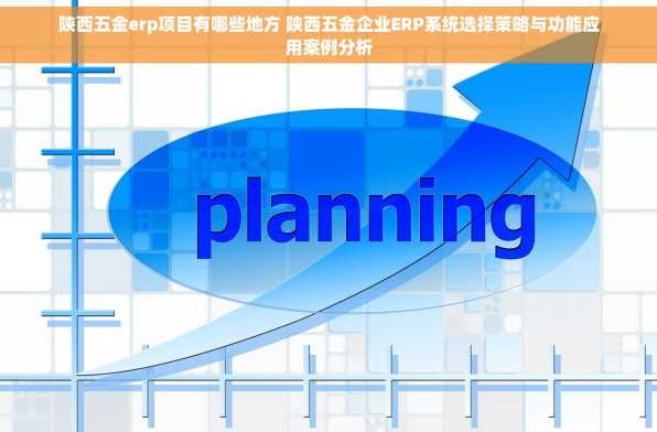 陕西五金erp项目有哪些地方 陕西五金企业ERP系统选择策略与功能应用案例分析