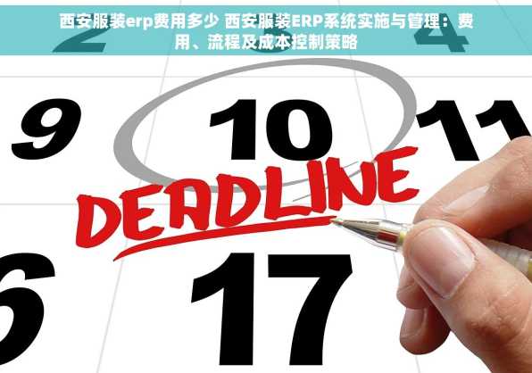 西安服装erp费用多少 西安服装ERP系统实施与管理：费用、流程及成本控制策略