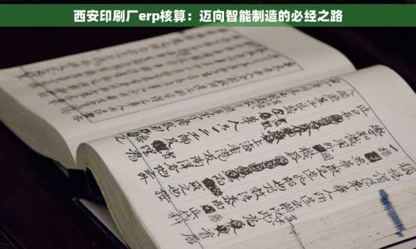 西安印刷厂erp核算：迈向智能制造的必经之路