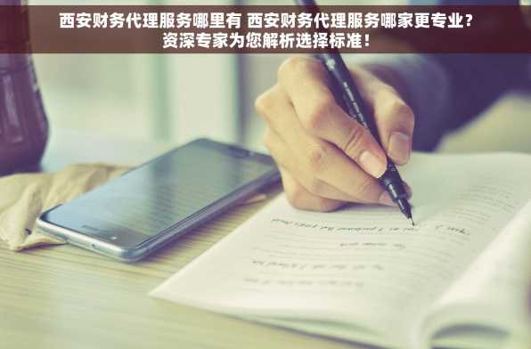 西安财务代理服务哪里有 西安财务代理服务哪家更专业？资深专家为您解析选择标准！