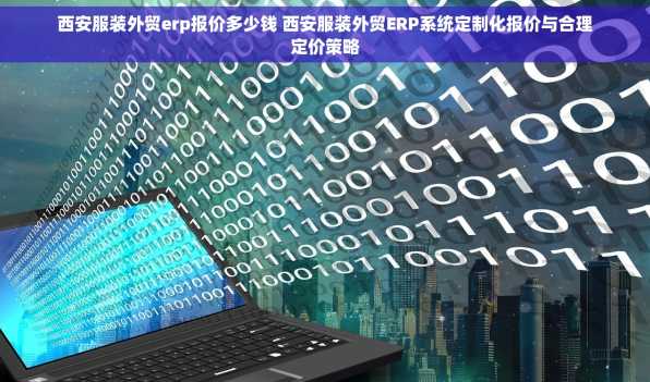 西安服装外贸erp报价多少钱 西安服装外贸ERP系统定制化报价与合理定价策略