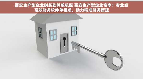 西安生产型企业财务软件单机版 西安生产型企业专享！专业级高效财务软件单机版，助力精准财务管理