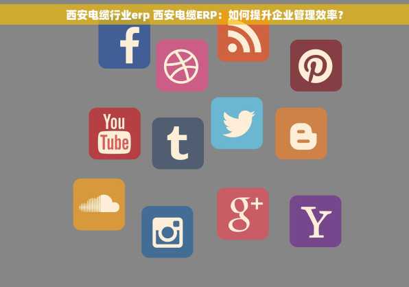西安电缆行业erp 西安电缆ERP：如何提升企业管理效率？