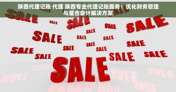陕西代理记账 代理 陕西专业代理记账服务：优化财务管理与整合会计解决方案