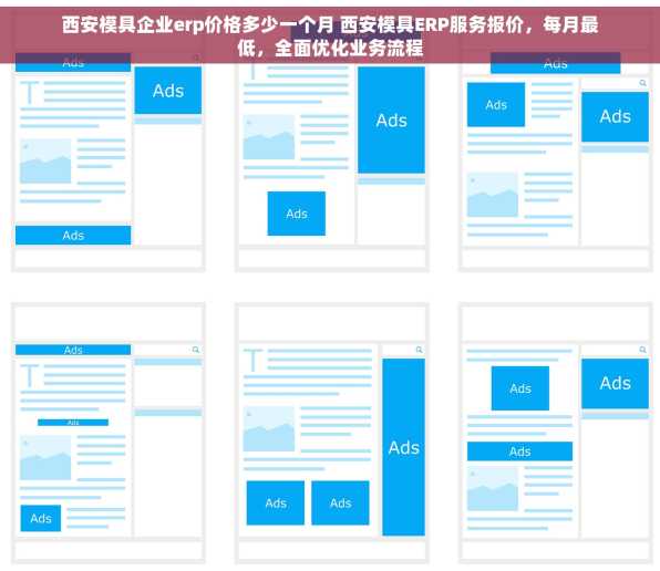 西安模具企业erp价格多少一个月 西安模具ERP服务报价，每月最低，全面优化业务流程