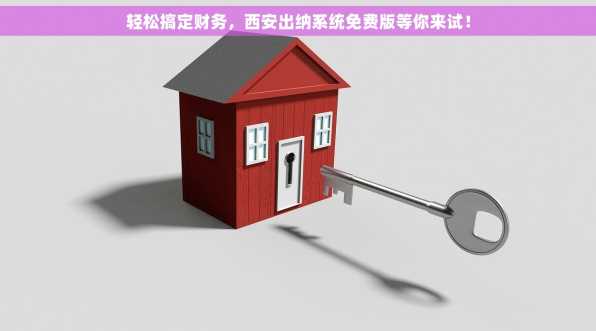 轻松搞定财务，西安出纳系统免费版等你来试！