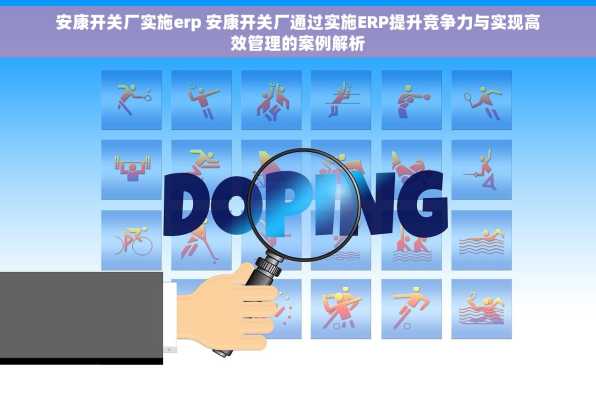 安康开关厂实施erp 安康开关厂通过实施ERP提升竞争力与实现高效管理的案例解析