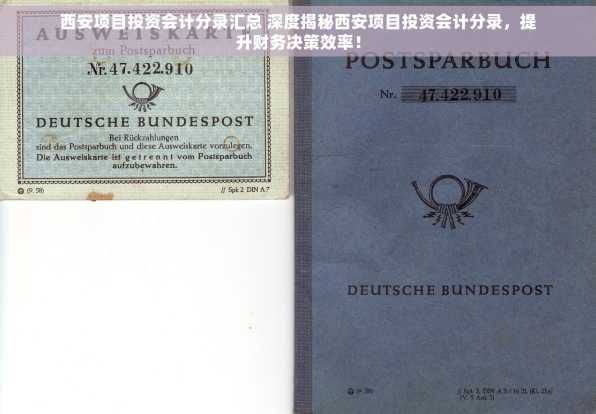 西安项目投资会计分录汇总 深度揭秘西安项目投资会计分录，提升财务决策效率！
