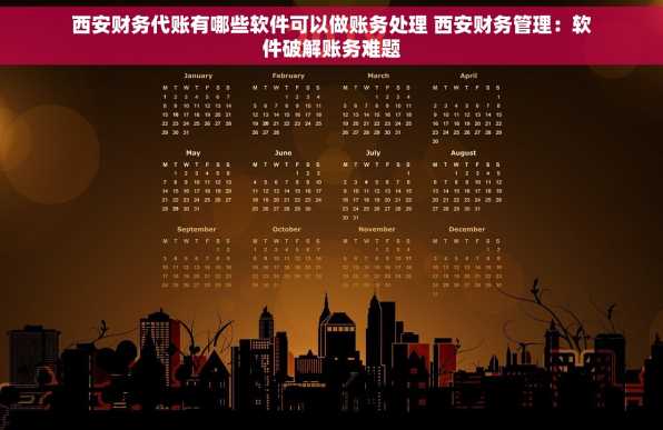 西安财务代账有哪些软件可以做账务处理 西安财务管理：软件破解账务难题