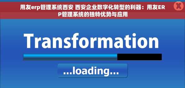 用友erp管理系统西安 西安企业数字化转型的利器：用友ERP管理系统的独特优势与应用
