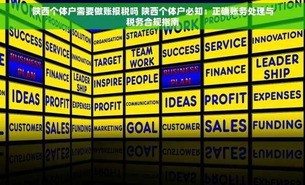 陕西个体户需要做账报税吗 陕西个体户必知：正确账务处理与税务合规指南