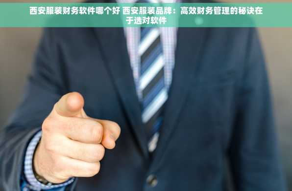 西安服装财务软件哪个好 西安服装品牌：高效财务管理的秘诀在于选对软件
