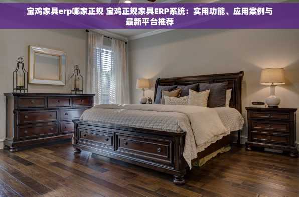 宝鸡家具erp哪家正规 宝鸡正规家具ERP系统：实用功能、应用案例与最新平台推荐
