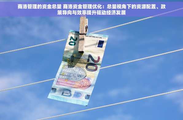 商洛管理的资金总量 商洛资金管理优化：总量视角下的资源配置、政策导向与效率提升驱动经济发展