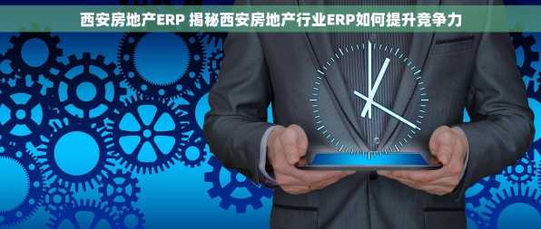 西安房地产ERP 揭秘西安房地产行业ERP如何提升竞争力