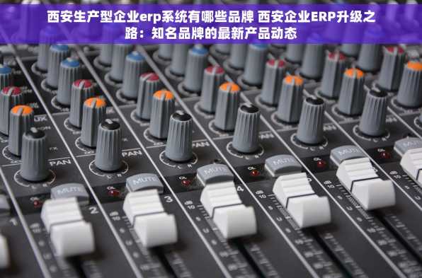 西安生产型企业erp系统有哪些品牌 西安企业ERP升级之路：知名品牌的最新产品动态
