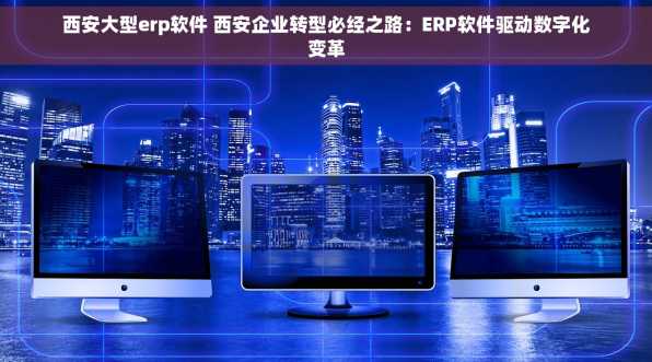 西安大型erp软件 西安企业转型必经之路：ERP软件驱动数字化变革