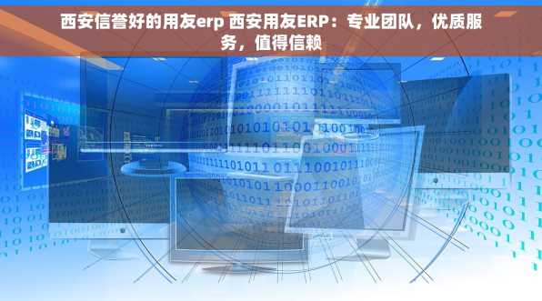 西安信誉好的用友erp 西安用友ERP：专业团队，优质服务，值得信赖
