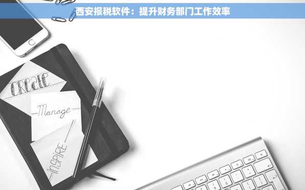 西安报税软件：提升财务部门工作效率