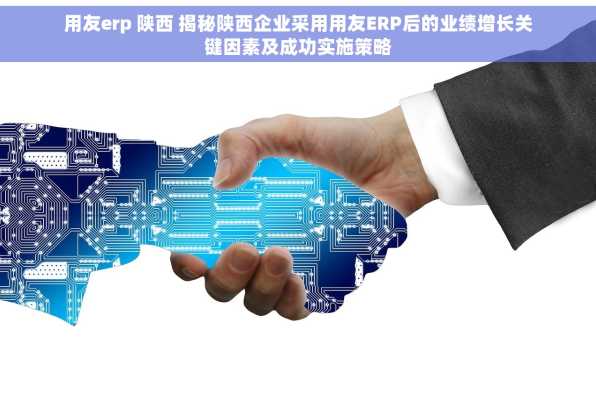 用友erp 陕西 揭秘陕西企业采用用友ERP后的业绩增长关键因素及成功实施策略