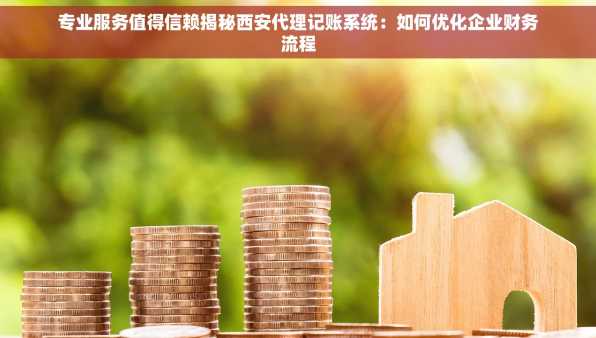 专业服务值得信赖揭秘西安代理记账系统：如何优化企业财务流程