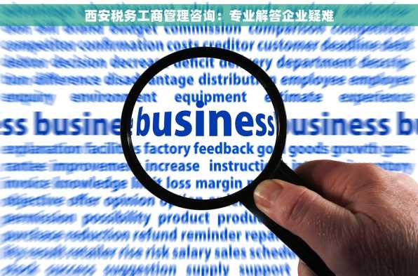 西安税务工商管理咨询：专业解答企业疑难