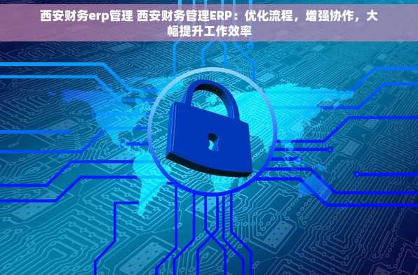西安财务erp管理 西安财务管理ERP：优化流程，增强协作，大幅提升工作效率
