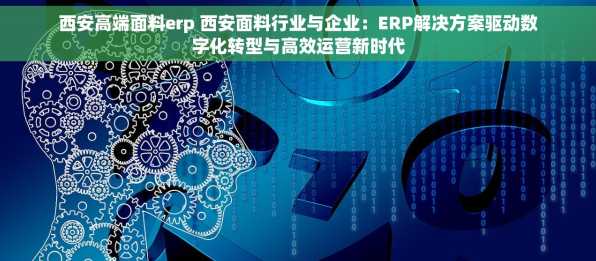 西安高端面料erp 西安面料行业与企业：ERP解决方案驱动数字化转型与高效运营新时代