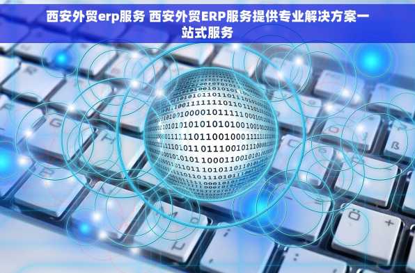 西安外贸erp服务 西安外贸ERP服务提供专业解决方案一站式服务