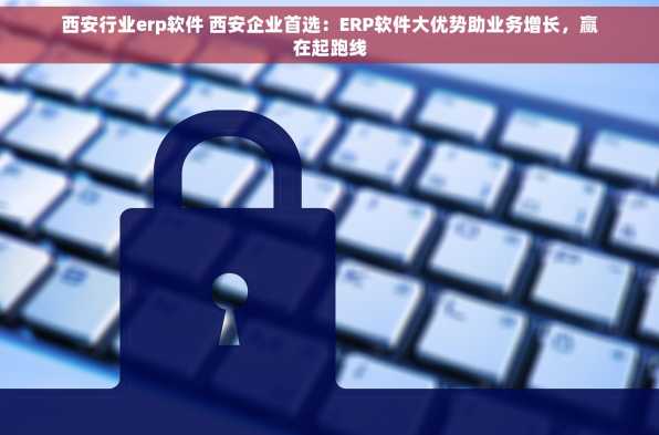 西安行业erp软件 西安企业首选：ERP软件大优势助业务增长，赢在起跑线