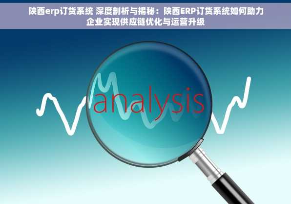 陕西erp订货系统 深度剖析与揭秘：陕西ERP订货系统如何助力企业实现供应链优化与运营升级