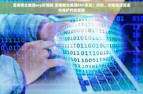 渭南南北集团erp好用吗 渭南南北集团ERP系统：评价、关键选择因素与维护升级策略