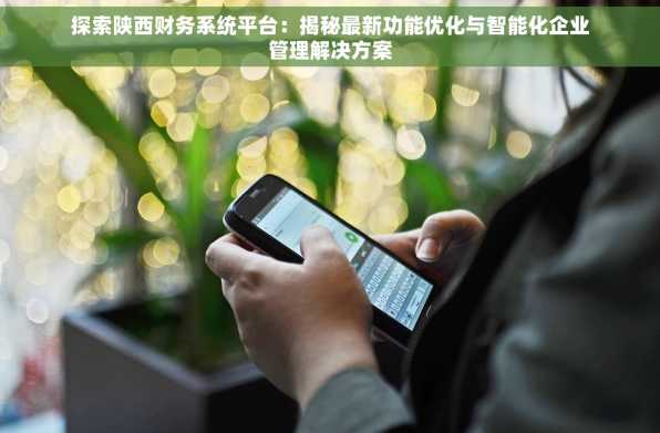 探索陕西财务系统平台：揭秘最新功能优化与智能化企业管理解决方案