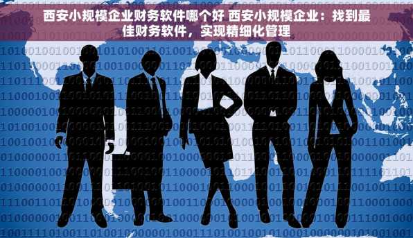 西安小规模企业财务软件哪个好 西安小规模企业：找到最佳财务软件，实现精细化管理