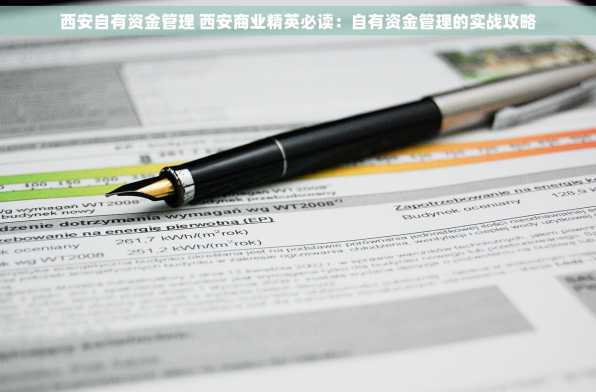 西安自有资金管理 西安商业精英必读：自有资金管理的实战攻略
