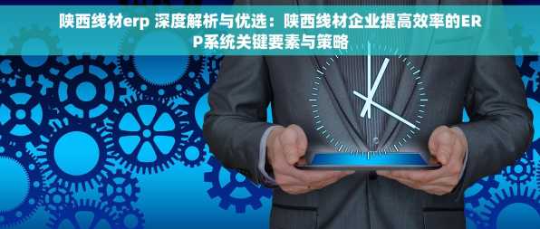 陕西线材erp 深度解析与优选：陕西线材企业提高效率的ERP系统关键要素与策略