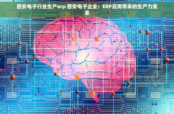 西安电子行业生产erp 西安电子企业：ERP应用带来的生产力变革