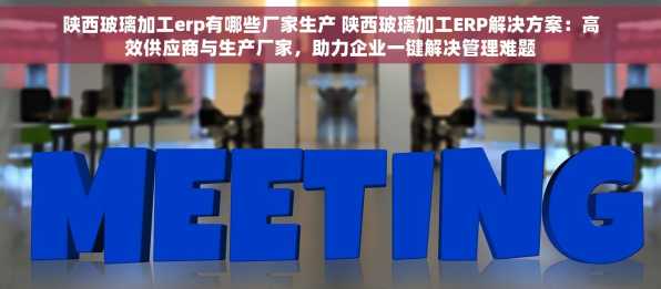 陕西玻璃加工erp有哪些厂家生产 陕西玻璃加工ERP解决方案：高效供应商与生产厂家，助力企业一键解决管理难题