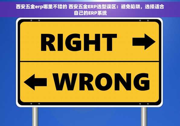 西安五金erp哪里不错的 西安五金ERP选型误区：避免陷阱，选择适合自己的ERP系统