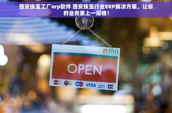 西安珠宝工厂erp软件 西安珠宝行业ERP解决方案，让你的业务更上一层楼！