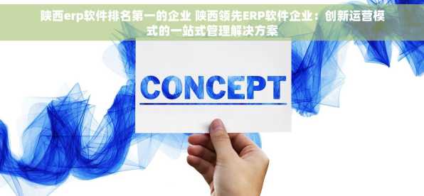 陕西erp软件排名第一的企业 陕西领先ERP软件企业：创新运营模式的一站式管理解决方案