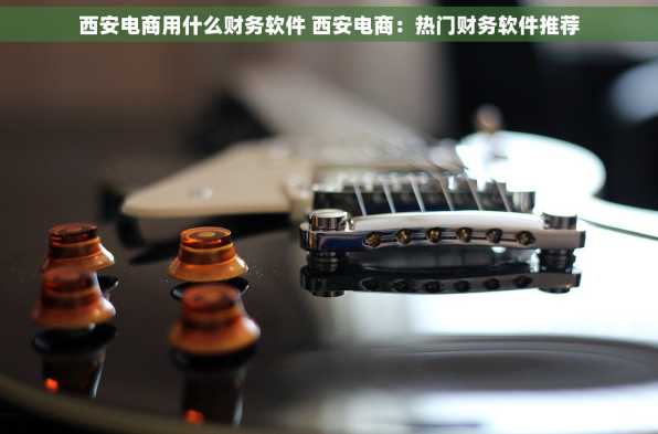 西安电商用什么财务软件 西安电商：热门财务软件推荐
