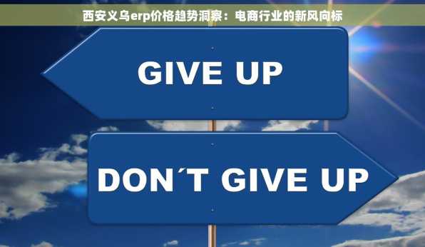 西安义乌erp价格趋势洞察：电商行业的新风向标