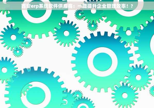 西安erp系统软件供应商：一键提升企业管理效率！?