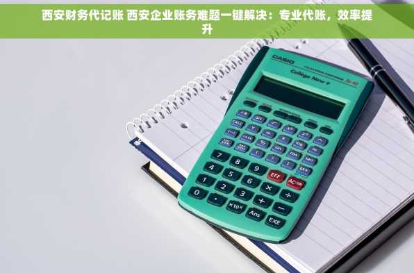 西安财务代记账 西安企业账务难题一键解决：专业代账，效率提升