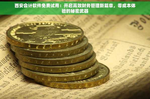 西安会计软件免费试用：开启高效财务管理新篇章，零成本体验的秘密武器