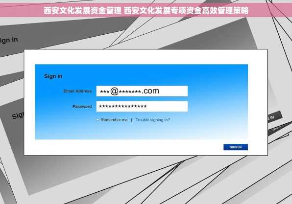 西安文化发展资金管理 西安文化发展专项资金高效管理策略
